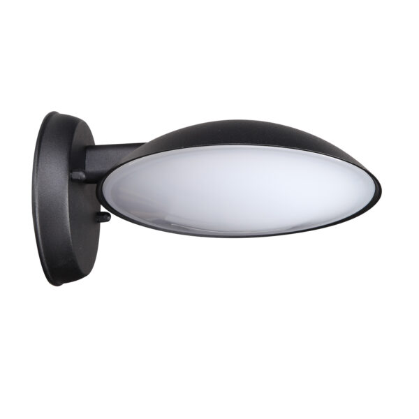 Outdoor wall light Lux Piombino – outdoor wall lights in black and aluminum