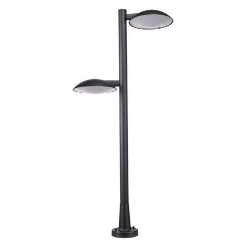 Outdoor floor light Lux Piombino – outdoor floor lights in black and aluminum