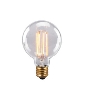Retro LED bulb Lux LED bulb E27 6W – retro led bulbs in transparent and metal alloy