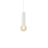 Track light projector Lux Marvi TR Dolores – adjustable track lighting in matt white and steel