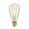 Retro LED bulb Lux E27 4W 2200K ST64 Clear – retro led bulbs in transparent and metal alloy