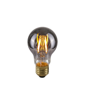 Retro LED bulb Lux E27 4W 2200K A60 Smoke – retro led bulbs in smoked and metal alloy