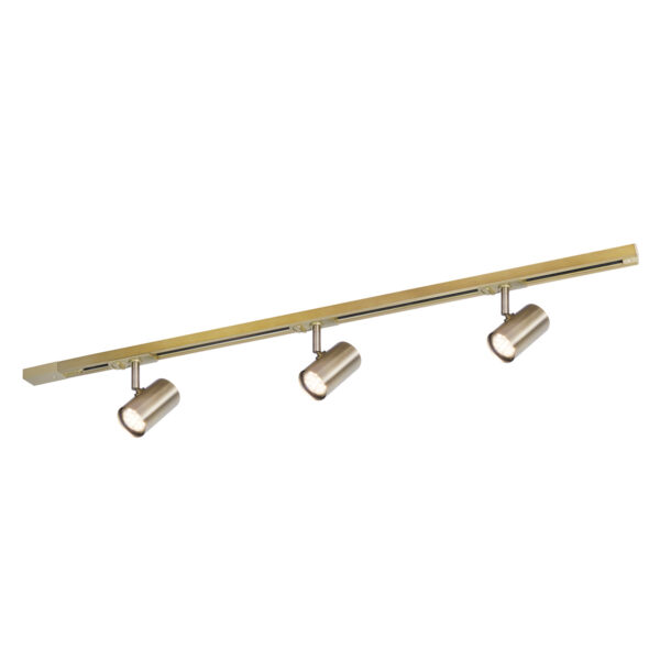 Track light set Lux Marvi TR Jazz AB – track light sets in antique bronze and metal