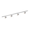 Track light set Lux Marvi TR Jazz SN 40w – track light sets in satin nickel and metal