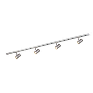 Track light set Lux Marvi TR Jazz SN 40w – track light sets in satin nickel and metal