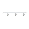 Track light set Lux Astley – track light sets in matt white and aluminum