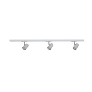 Track light set Lux Astley – track light sets in matt white and aluminum