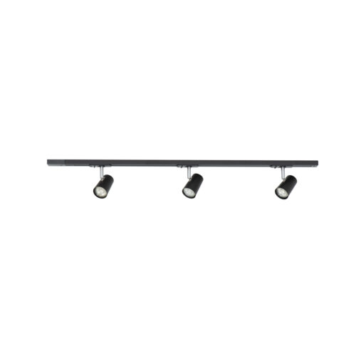 Track light set Lux Astley 35w – track light sets in matt black and aluminum