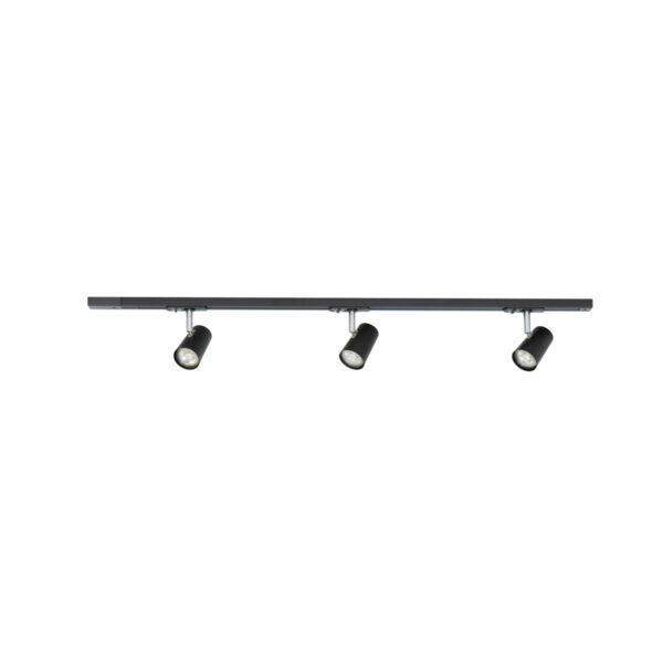 Track light set Lux Astley 35w – track light sets in matt black and aluminum