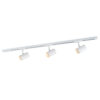 Track light set Lux Marvi TR Fredrik – track light sets in matt white and aluminum