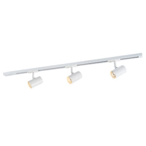 Track light set Lux Marvi TR Fredrik – track light sets in matt white and aluminum