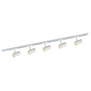 Track light set Lux Marvi TR Fredrik – track light sets in matt white and aluminum