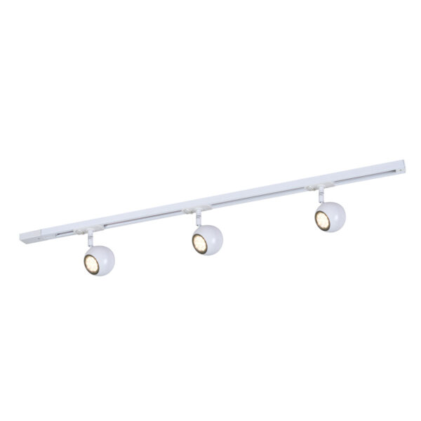 Track light set Lux Marvi TR Blake – track light sets in white and metal