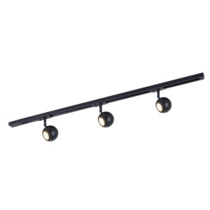 Track light set Lux Marvi TR Blake – track light sets in black and metal