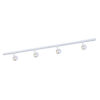 Track light set Lux Marvi TR Blake – track light sets in white and metal