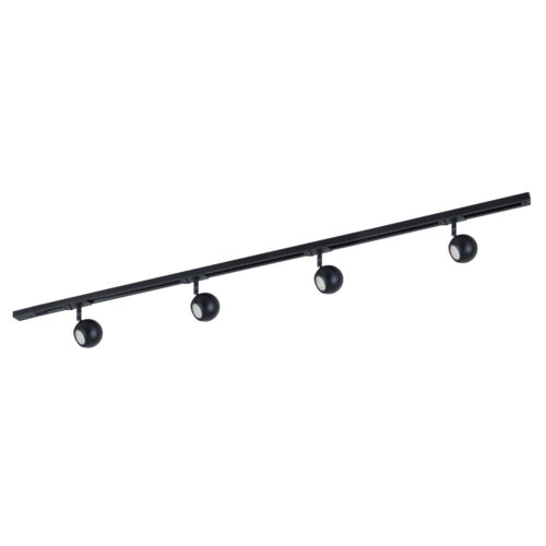 Track light set Lux Marvi TR Blake 40w – track light sets in black and metal