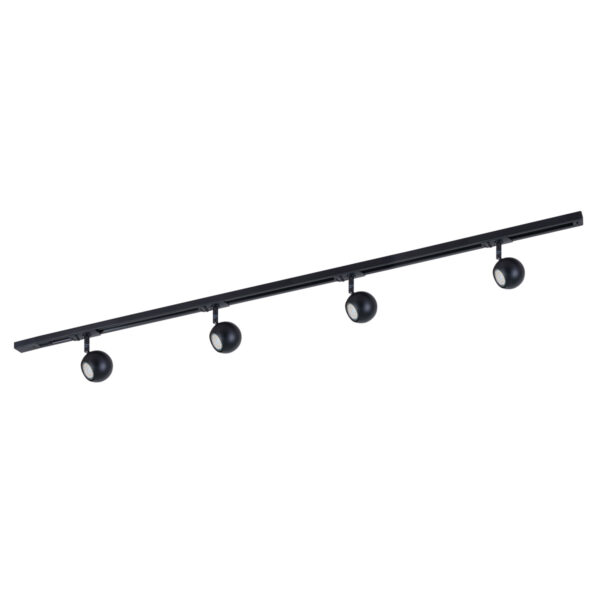Track light set Lux Marvi TR Blake 40w – track light sets in black and metal
