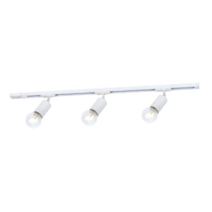 Track light set Lux Marvi TR Dolores – track light sets in matt white and aluminum