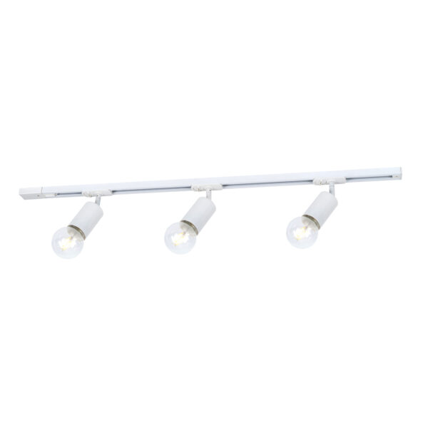 Track light set Lux Marvi TR Dolores – track light sets in matt white and aluminum