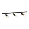 Track light set Lux Marvi TR Dolores – track light sets in matt black and aluminum