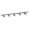 Track light set Lux Marvi TR Dolores 40w – track light sets in matt black and steel