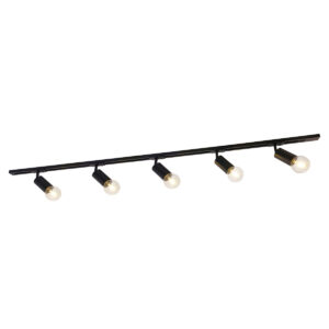 Track light set Lux Marvi TR Dolores 40w – track light sets in matt black and steel