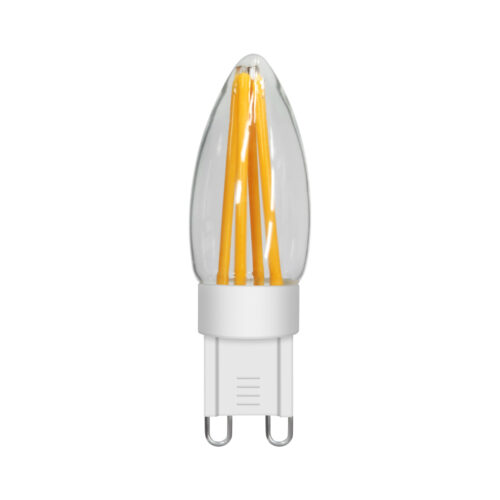 Classic LED bulb Lux G9 3W 2700K Dimm – classic led bulbs in transparent and metal alloy