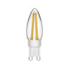 Classic LED bulb Lux G9 3W 4000K Dimm – classic led bulbs in transparent and metal alloy
