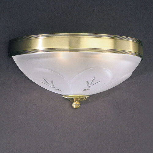 Wall lamp Lux 2308 – LED wall lamp in brass and glass