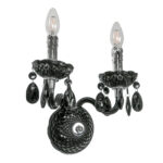 Wall lamp Lux Whiz – LED wall lamp in black and metal