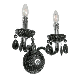 Wall lamp Lux Whiz – LED wall lamp in black and metal