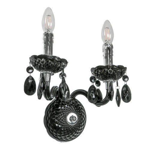 Wall lamp Lux Whiz – LED wall lamp in black and metal