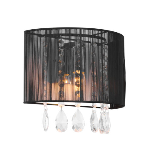 Wall lamp Lux Essence – LED wall lamp in black and metal