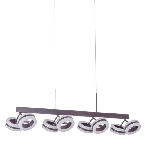 Pendant lamp Lux Metis 38.4w – modern pendant lamp in bronze and aluminium metal
