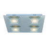 Flush mount ceiling light Lux Peppe – flush mount ceiling lights in chrome and metal alloy