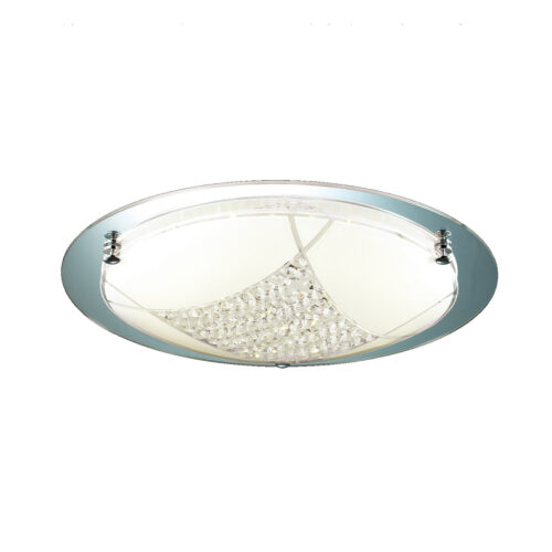 Flush mount ceiling light Lux Livio – flush mount ceiling lights in white and metal