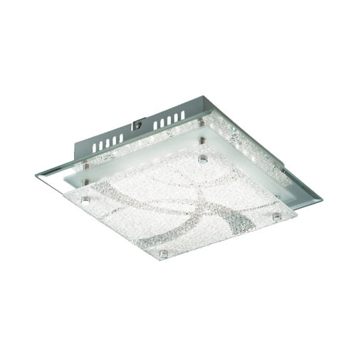 Flush mount ceiling light Lux Orlando – flush mount ceiling lights in white and metal