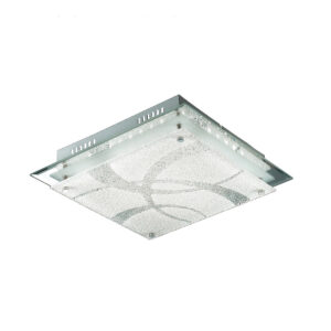 Flush mount ceiling light Lux Orlando 17w – flush mount ceiling lights in white and metal