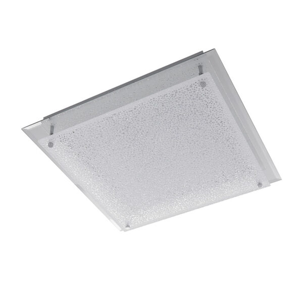 Flush mount ceiling light Lux Foster – flush mount ceiling lights in white and steel