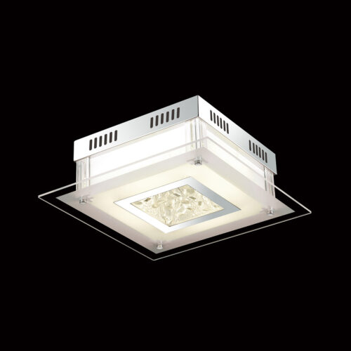 Flush mount ceiling light Lux Marisa – flush mount ceiling lights in white and metal