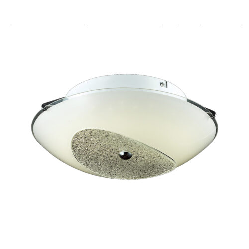 Flush mount ceiling light Lux Delia – flush mount ceiling lights in white and metal