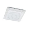 Flush mount ceiling light Lux Verso 17w – flush mount ceiling lights in white and steel
