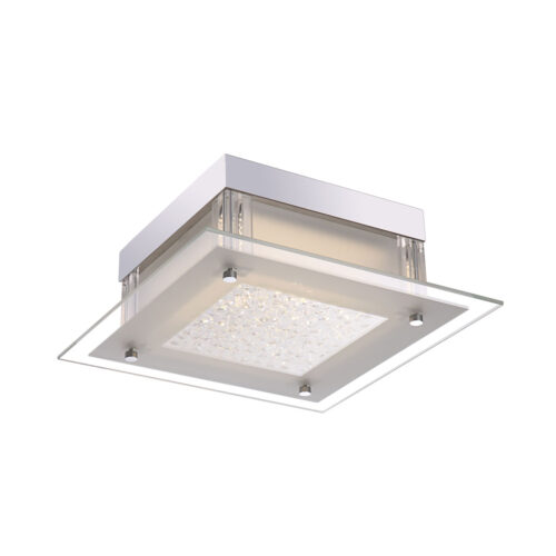 Flush mount ceiling light Lux Vetti – flush mount ceiling lights in chrome and metal