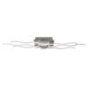 Wall lamp Lux Bonita – LED wall lamp in chrome and metal
