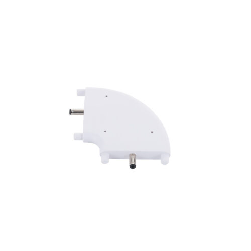 Furniture lighting accessorie Lux Lavinia Corner Connector – furniture lighting accessories in white and plastic