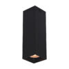 Surface mounted ceiling light Lux Ander – surface mounted ceiling lights in sandblasted black and aluminum