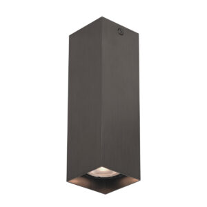 Surface mounted ceiling light Lux Ander – surface mounted ceiling lights in brown and aluminum