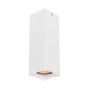 Surface mounted ceiling light Lux Ander – surface mounted ceiling lights in sandy white and aluminum