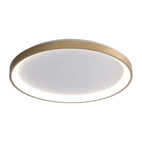 Surface mounted ceiling light Lux Raden – surface mounted ceiling lights in gold and steel