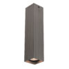 Surface mounted ceiling light Lux Tecno – surface mounted ceiling lights in brown and aluminum